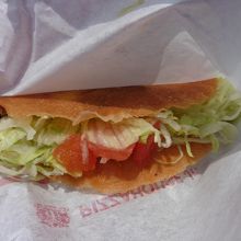 出店で売っていたタコス