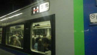 北海道＆東日本パスで南千歳～苫小牧間を乗る