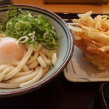 ぶっかけ温玉うどん（並） 