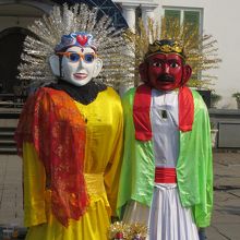 ファタヒラ広場で見つけました　なんだろう？