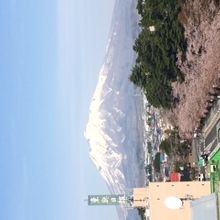 市役所屋上からの岩木山