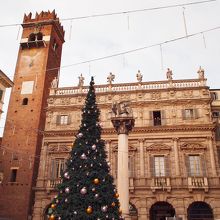 クリスマスのエルベ広場