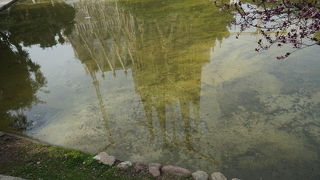 小さな公園ですが、ただ一つの目的のため皆訪れるようです