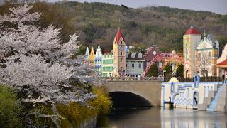 春はお花見、秋は紅葉