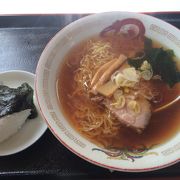 昔懐かしいラーメン