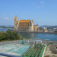 窓からの一望ですが、系列の川久が・・・