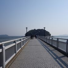 竹島へ渡る橋