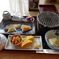 朝ごはんです。