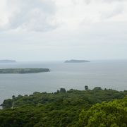 萩の海を一望「笠山」