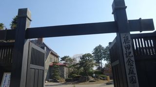 素敵な庭園です