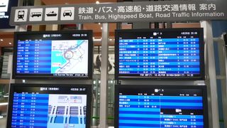 使い勝手がよく、きれいな空港。