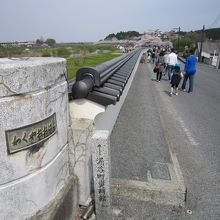涌谷大橋から城山公園