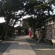 海沿いにあるきれいな神社