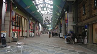 小樽駅近くの商店街