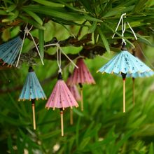 松陰神社　傘みくじ