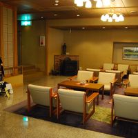 余裕のある落ち着いたロビー