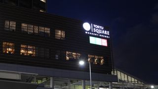 東急武蔵小杉駅に直結するショッピングセンター