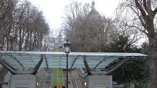 サクレクール寺院は高台にあるので助かります。