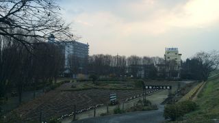 原鶴温泉内にある、ハーブ公園。１０月にはハーブフェスタも開かれます。