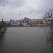 橋とプラハ城
