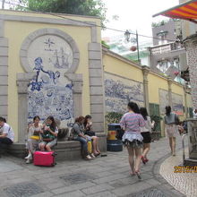 カテドラルの塀。