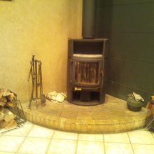 暖炉です！