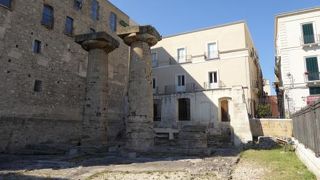 チッタ・ベッキアで唯一の古代ローマ遺跡♪