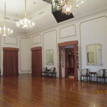 崗頂劇院・伯多禄五世劇院の劇場前ホール。