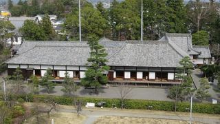 貴重な城郭内御殿