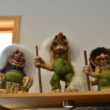 お土産物屋さんにあったトロール