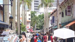 モスクの表参道