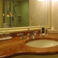 バスルームも高級感抜群です