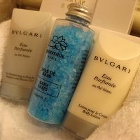 バスアメニティのブランドはブルガリでした