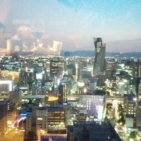 エグゼクティブラウンジからの夜景