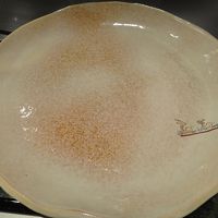 「銀杏」の鉄板焼きで使われていたお皿。鹿がかわいい