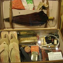 花嫁募集で海を渡った女性の荷物一式