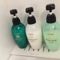 SHISEIDOのシャンプー類。