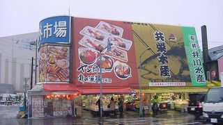 道路は交通量が多いです