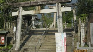 藩の総氏神の神社でした。
