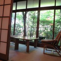 客室と庭園