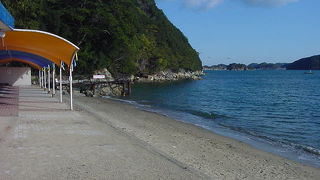 湾内は波が穏やかです