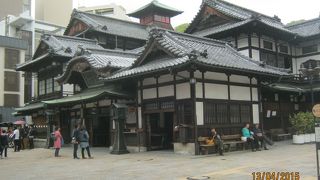 道後温泉本館の太鼓楼です。