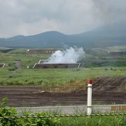 畑岡地区は、毎年一般公開される富士総合火力演習の会場になっています。