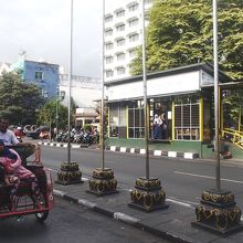 トランスジョグジャ、マリオボロ通りのバス停