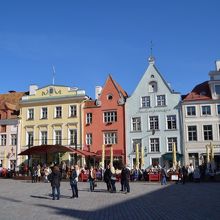 ラエコヤ広場の街並み