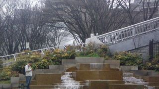 キレイに整備された公園