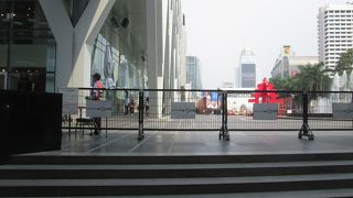 入店前に荷物検査がありました