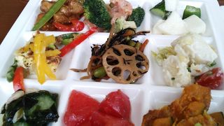 野菜料理が豊富です