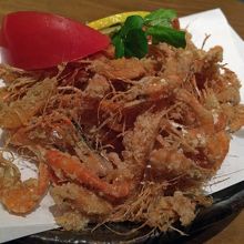 川海老唐揚げ