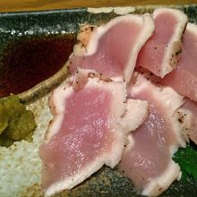 とり胸肉たたき